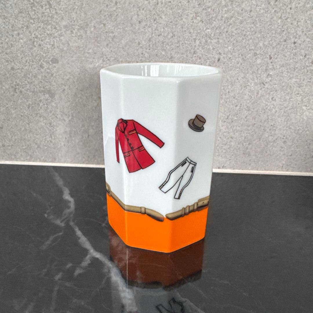 【新品/未使用】ポーセラーツ/小物入れ、ペン立て