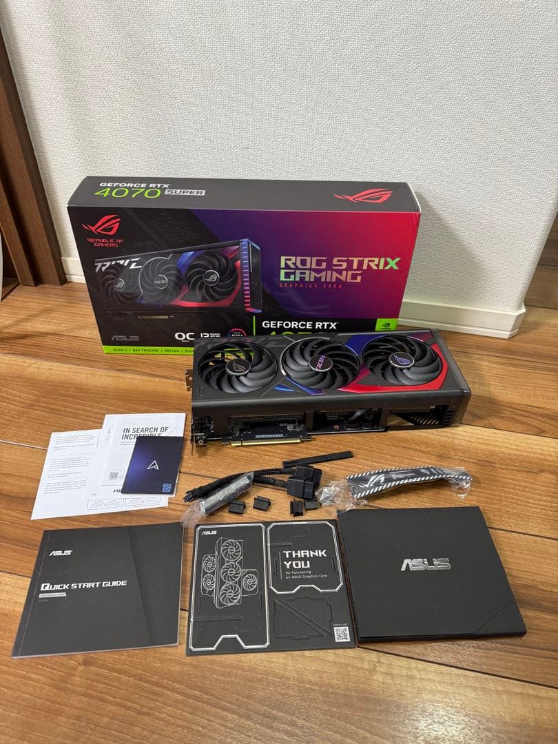グラフィックボード・グラボ・ビデオカード ASUS ROG STRIX GAMING RTX 4070 Super