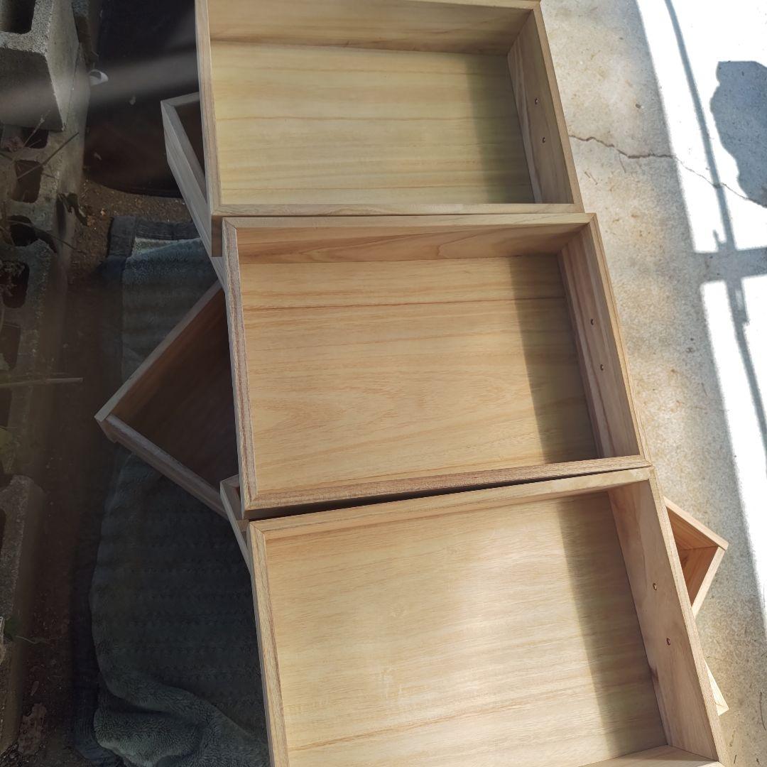 昭和レトロ 高級三段総桐タンス 古民家 当時物