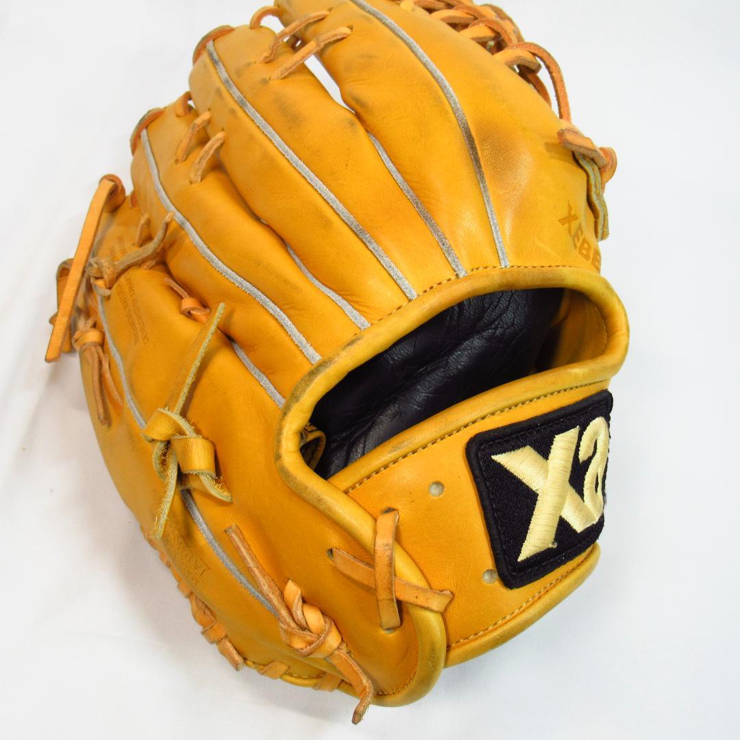 ザナックス トラストプロ 硬式用グラブ 外野手用 グローブ イエロー