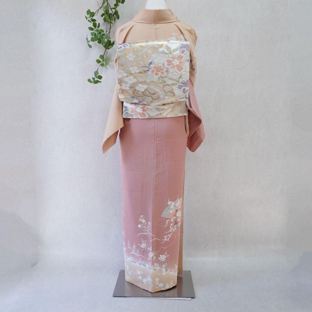 訪問着フルセット　293▪︎ 正絹　卒業式　入学式　お宮参り　七五三　披露宴