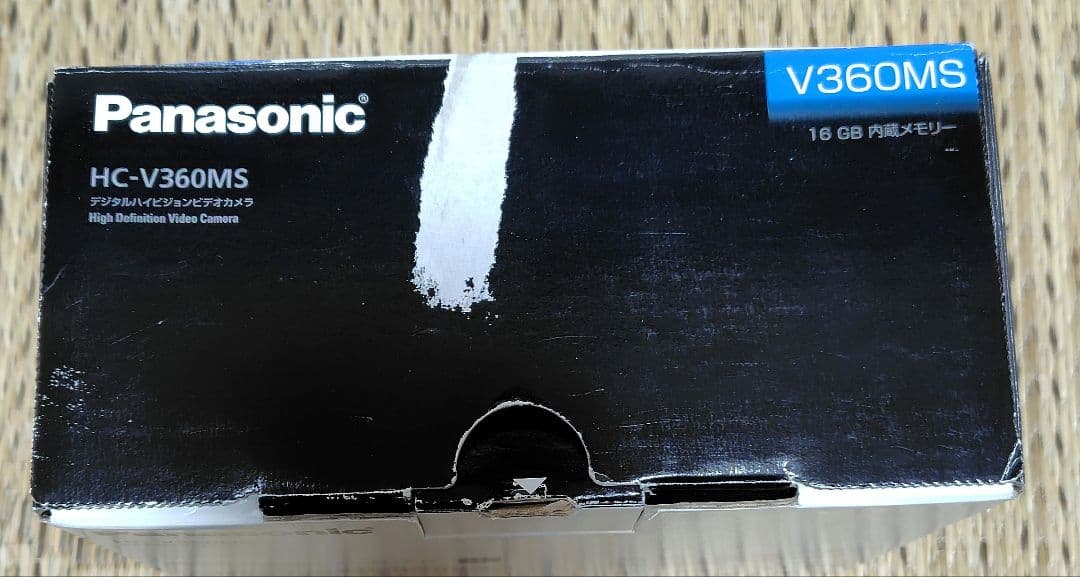 Panasonic HC-V360MS フルHDビデオカメラ取説以外付属品全て有