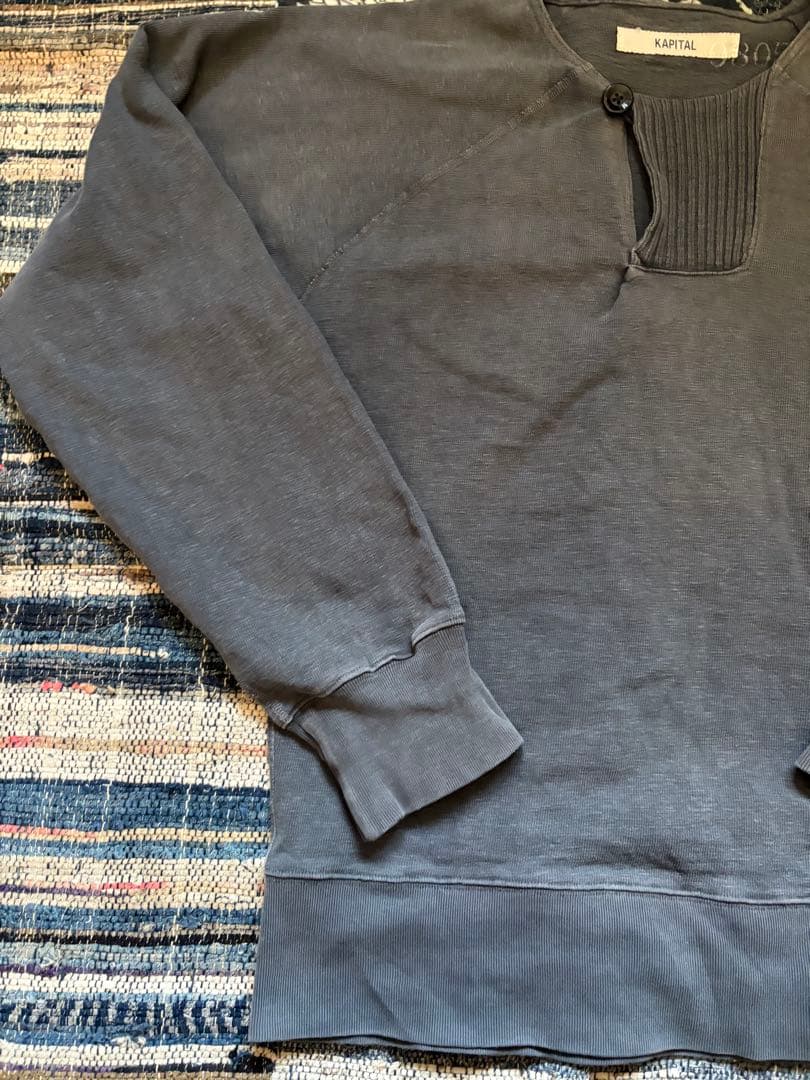 KAPITAL グレー スウェット トレーナー　XL 初期