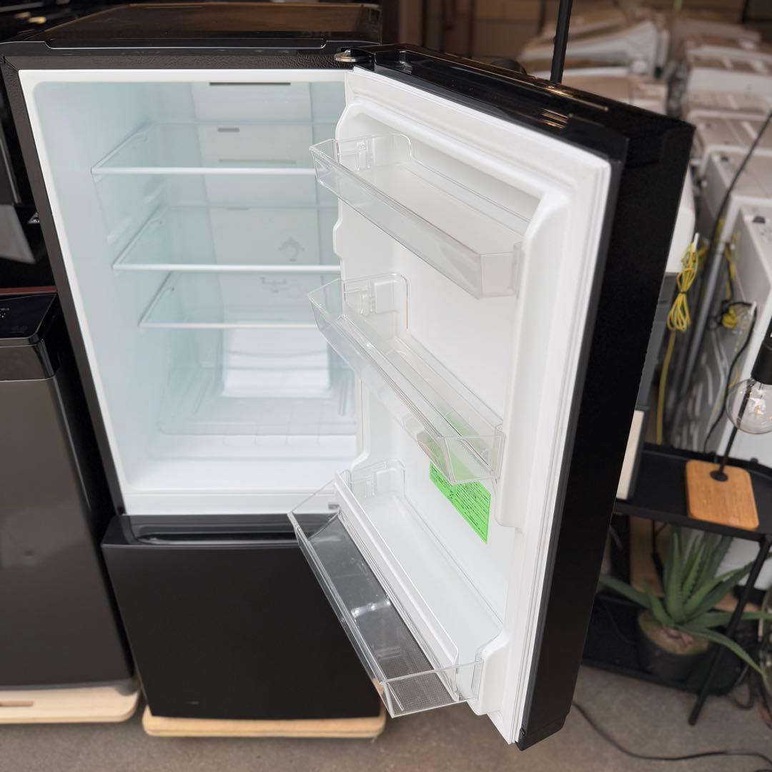 設置まで✨ 一人暮らし家電2点セット 男前ブラック⌚️ 2024年製◎