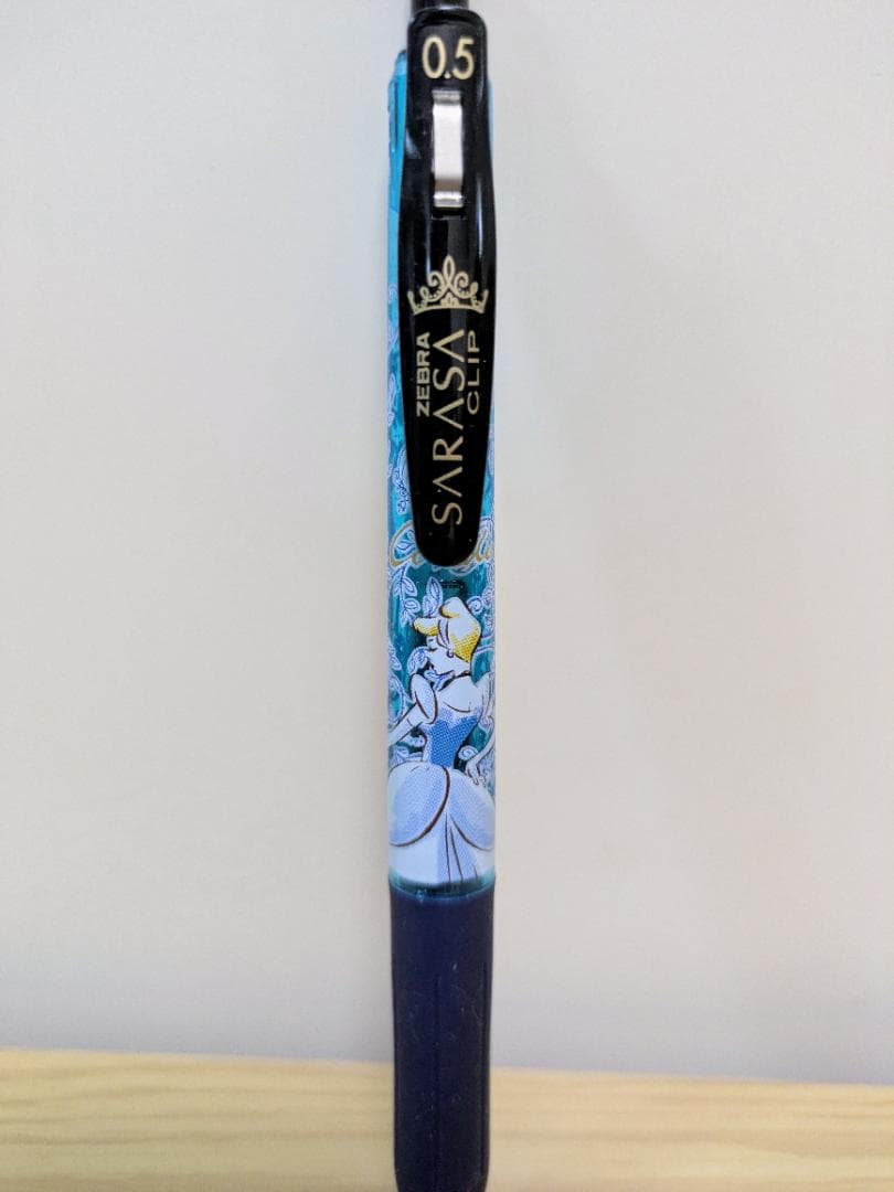 ゼブラ サラサクリップ Disney プリンセス 3本セット