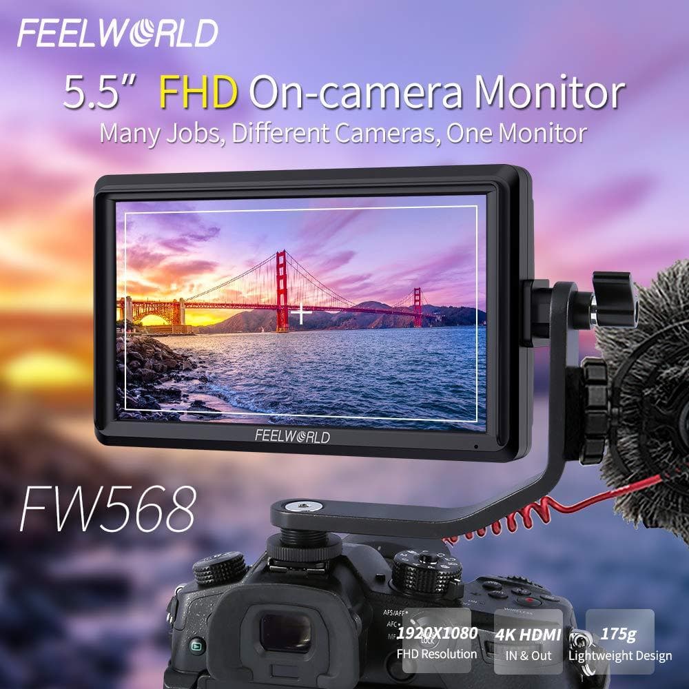 5.5インチフルHD カメラ用液晶モニター 超薄型