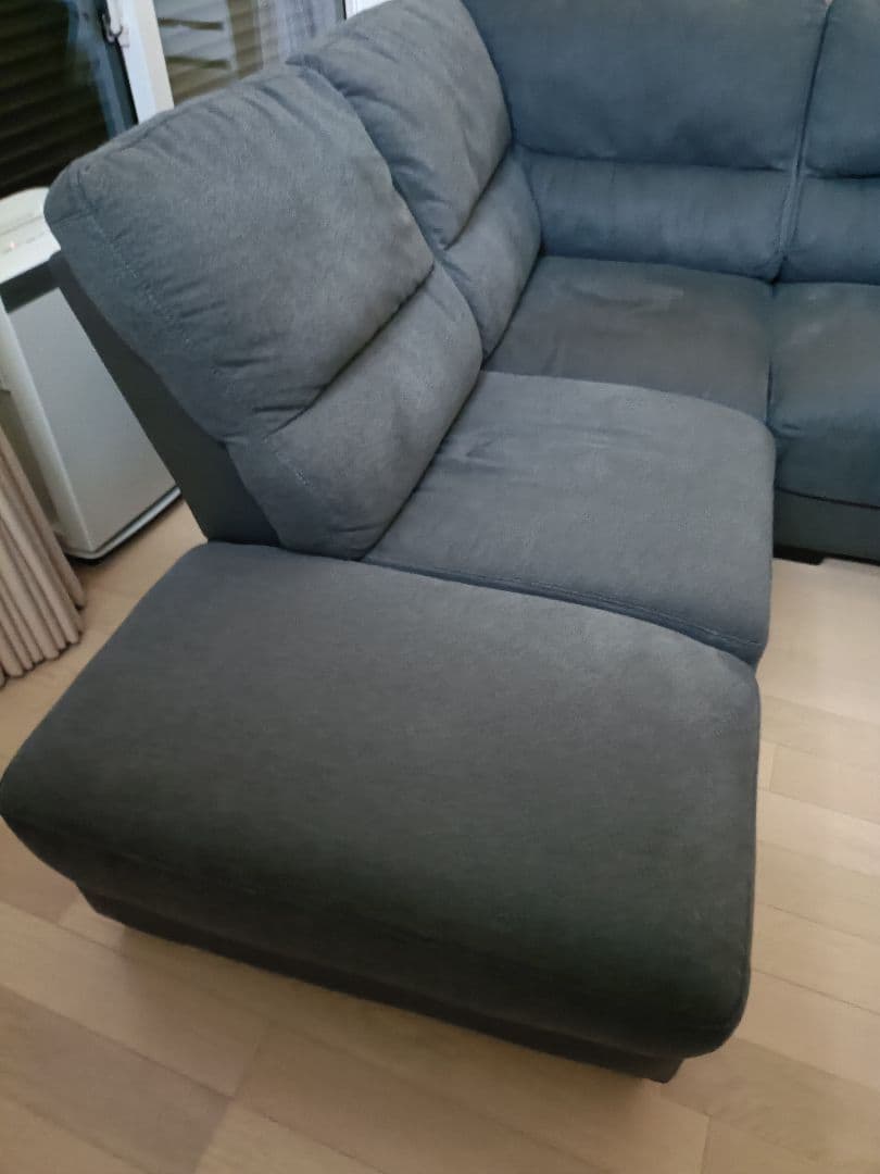 ニトリ L字カウチソファ 3〜4人掛け　NITORI　ソファー　コーナー　①のみ