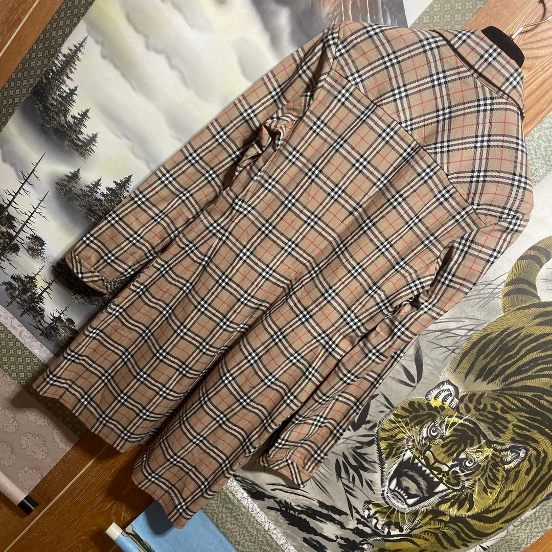 BURBERRY バーバリー　ミニワンピース　ワンピース　長袖シャツ　 M