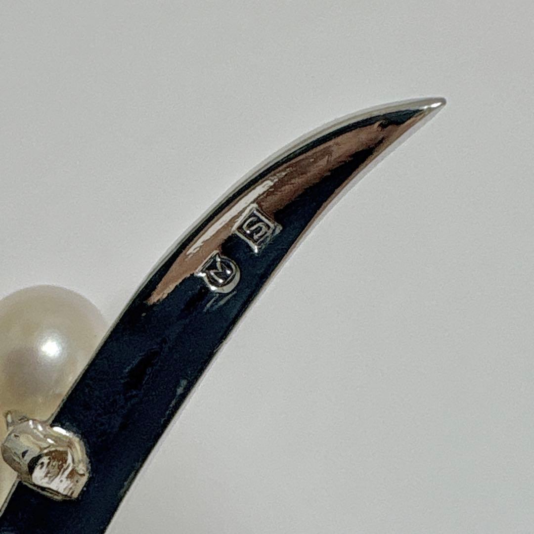 美品✨皇室御用達 ミキモト アコヤ 真珠 10珠 パール ブローチ