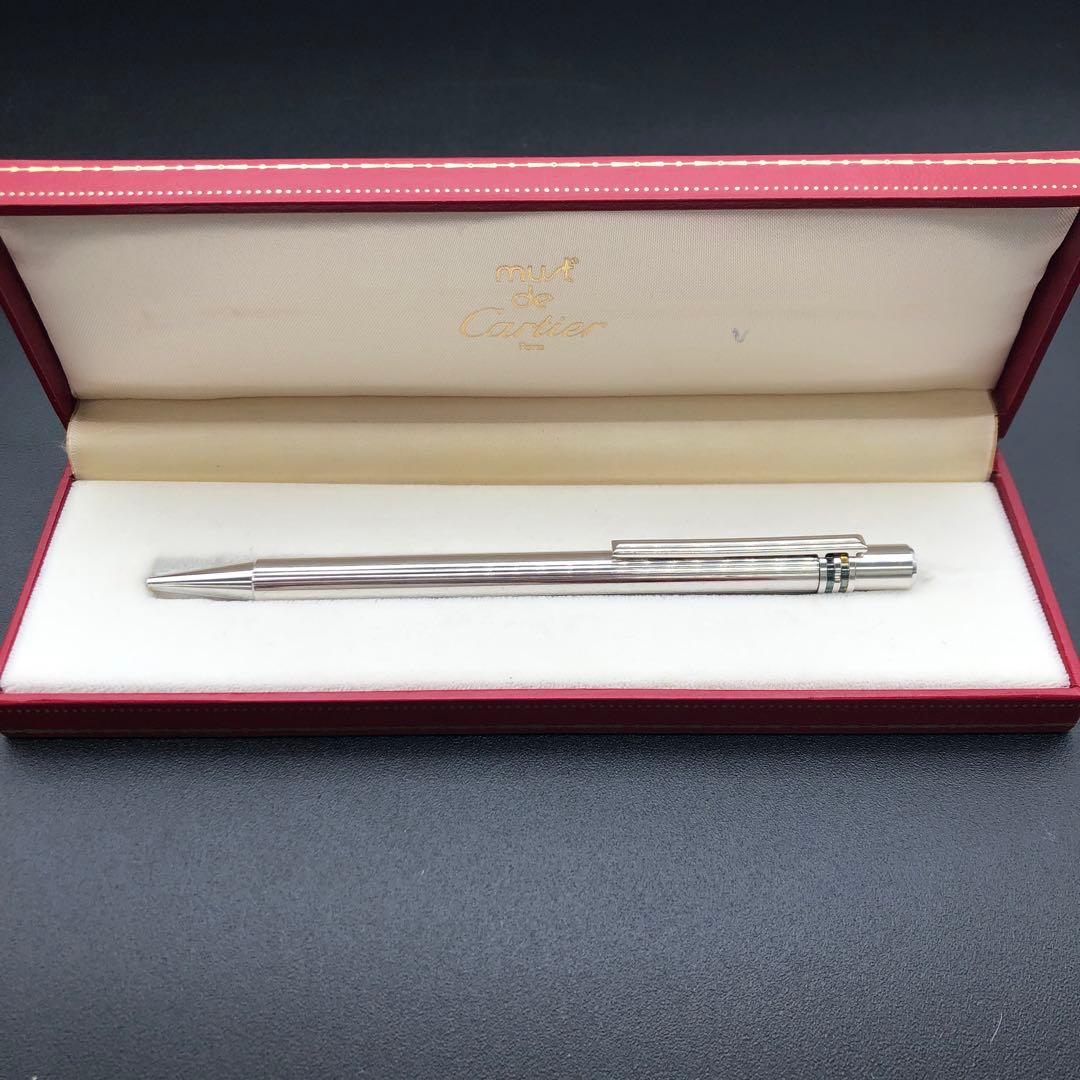 R カルティエ　must de Cartier シルバー ボールペン