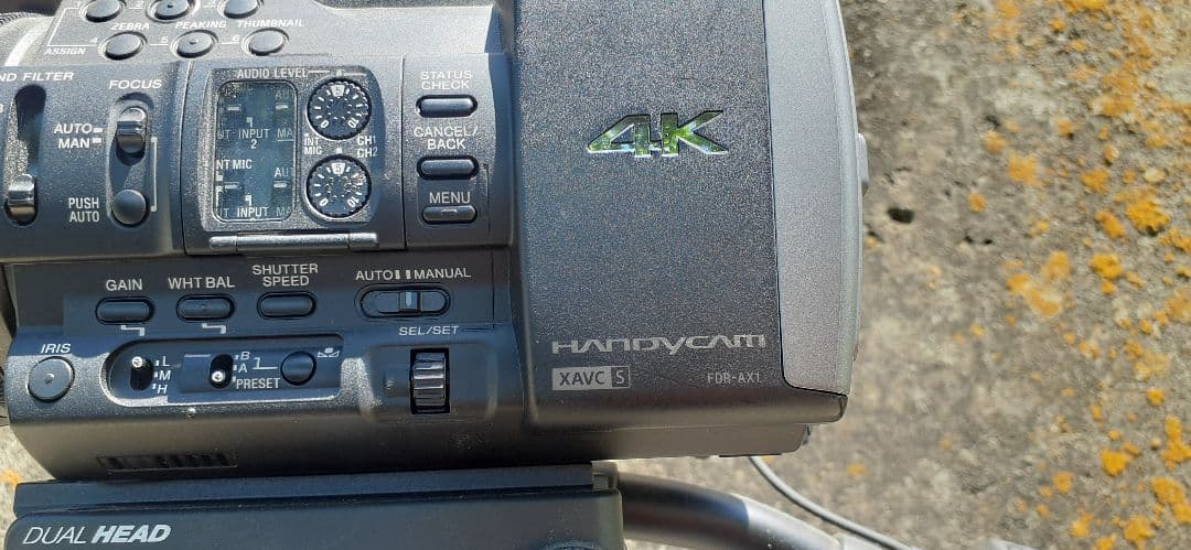 業務用 ビデオ 4K SONY FDR-AX1 三脚 フルセット【美品】