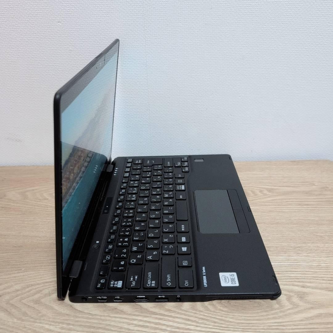 薄型軽量 2in1PC 富士通 10世代 i5 8GB SSD256GB WPS