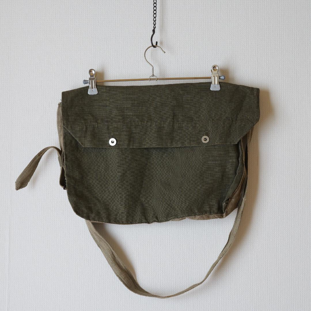 40〜50's フランス軍 M38 ブレッドバッグ フレンチビンテージ リネン