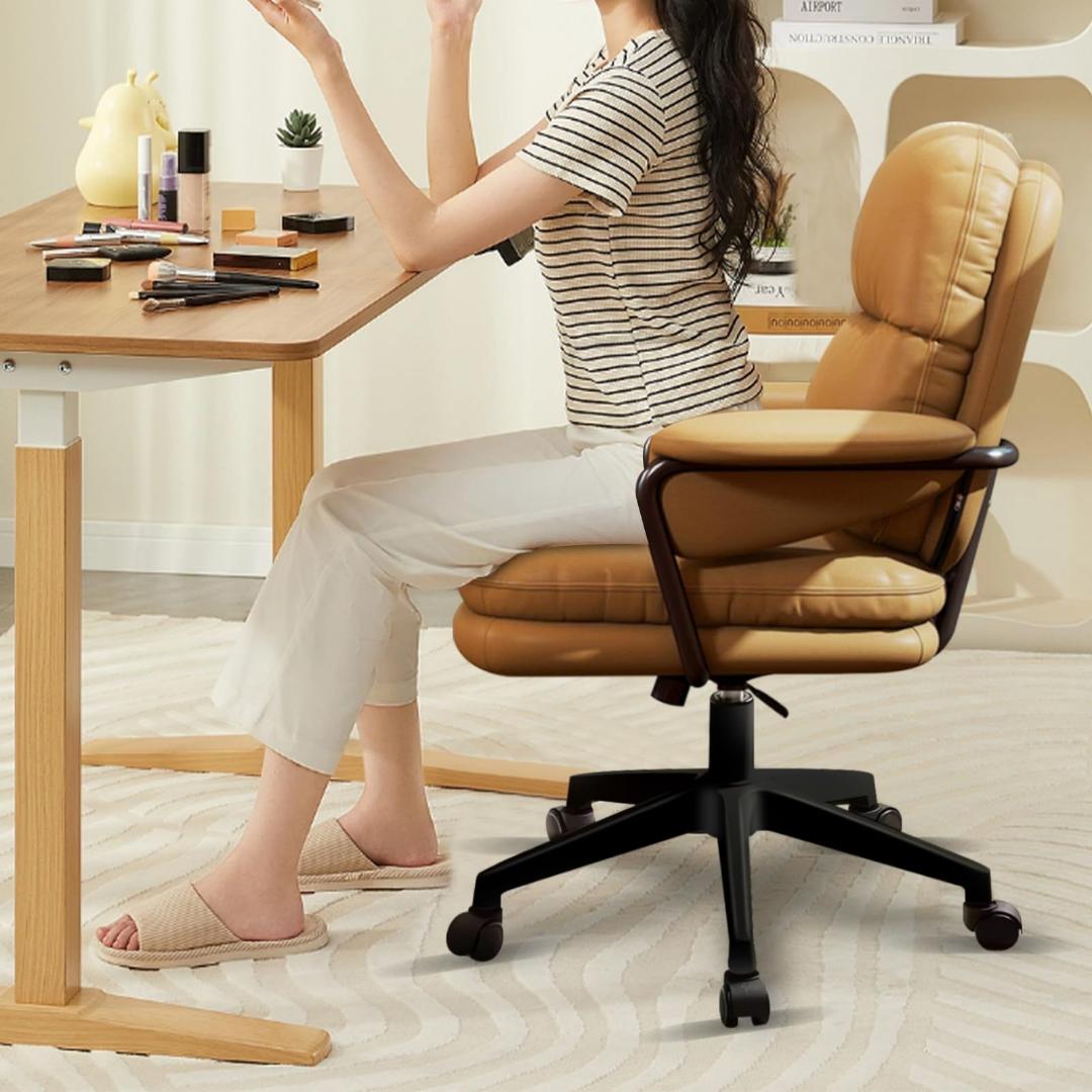 ブラック オフィスチェア 肘付き キャスター付 静音 テレワーク 椅子 あぐら