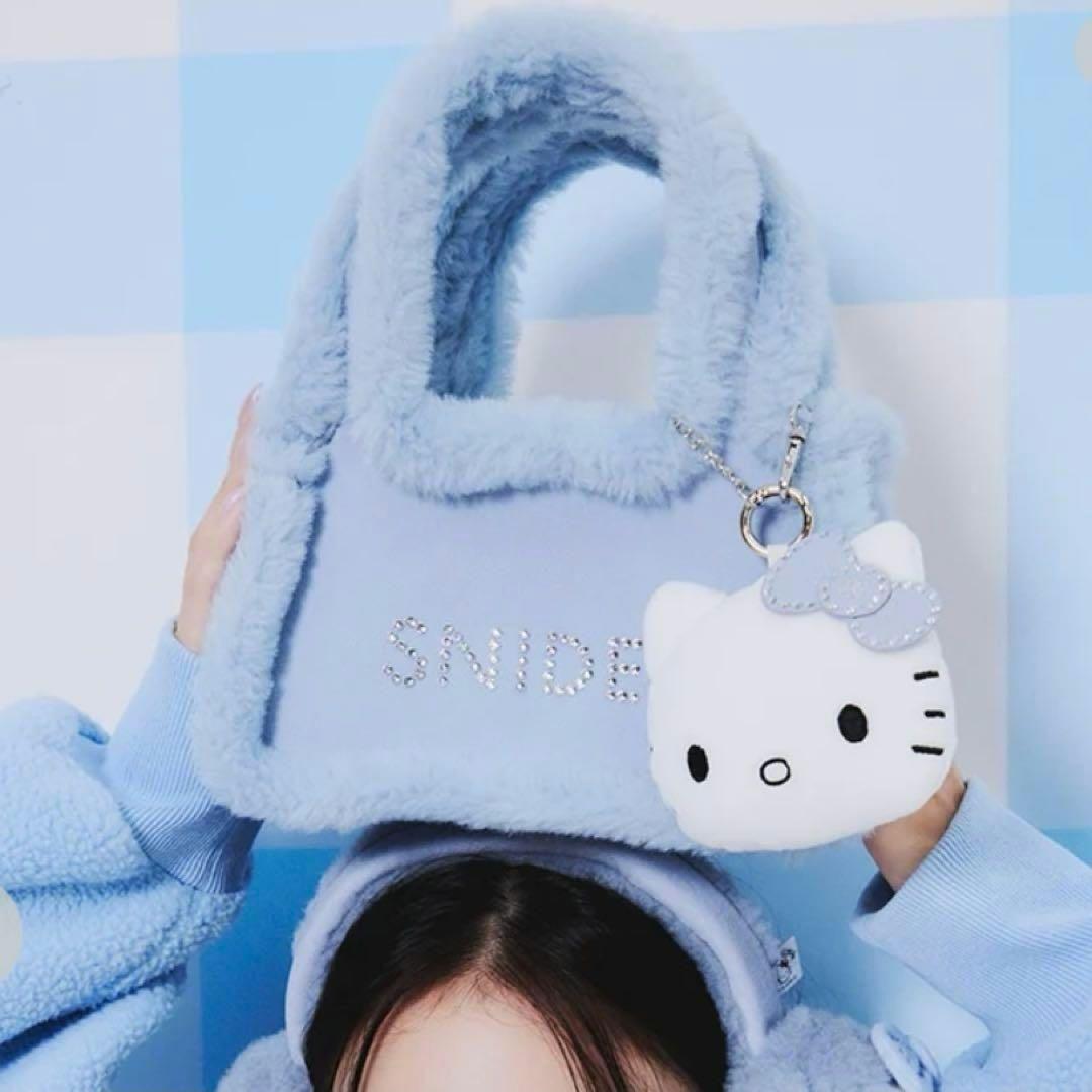 新品タグ付　【HELLO KITTY】バッグ　水色