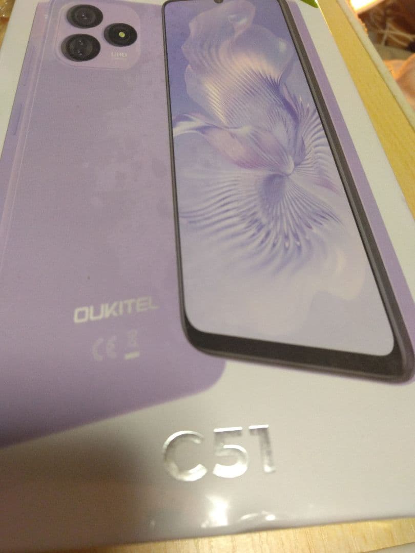 OUKITEL C51 128GB 16GB RAM スマートフォン　ブルー