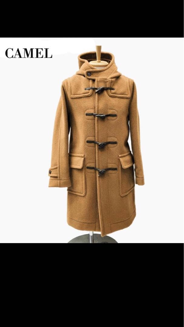 yuz　未使用INVERTEREインバーティア　ダッフルコートキャメル36