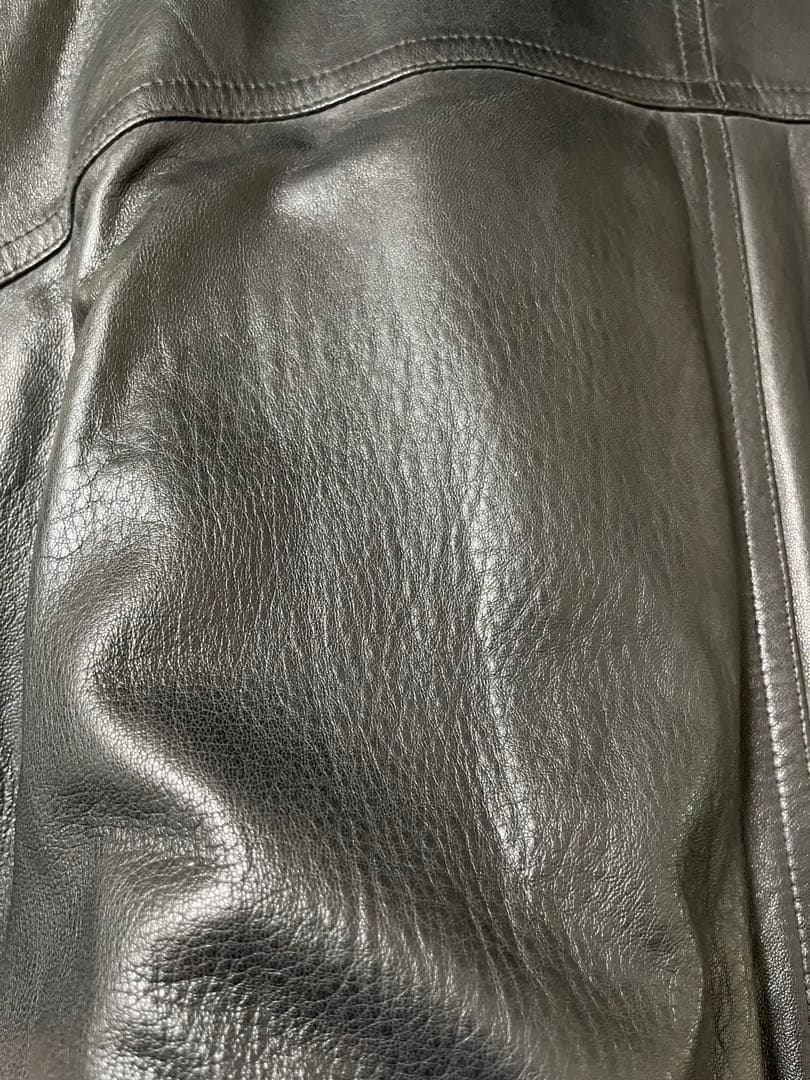 【フランス製】 SERAPHIN レザー モッズコート 50 90's