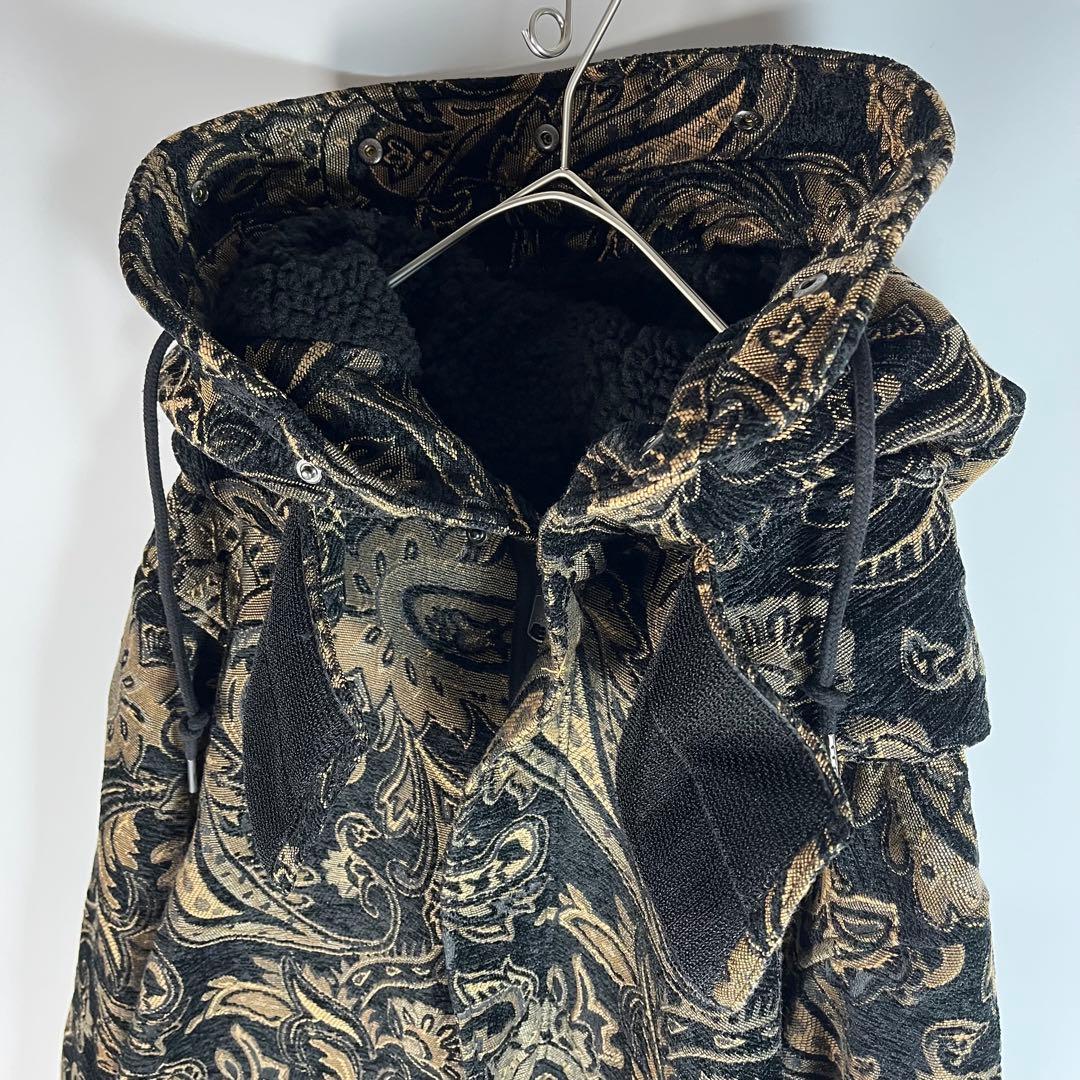 美品　glamb　グラム　モッズコート　ペイズリー柄 M