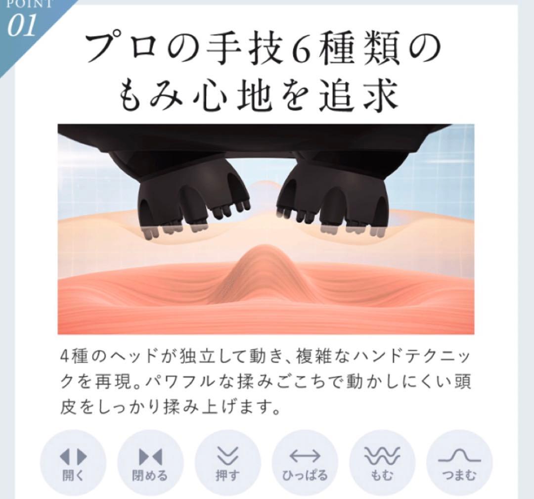 NIPLUX EMS HEAD SPA プレミアムヘッドマッサージャー　美顔器