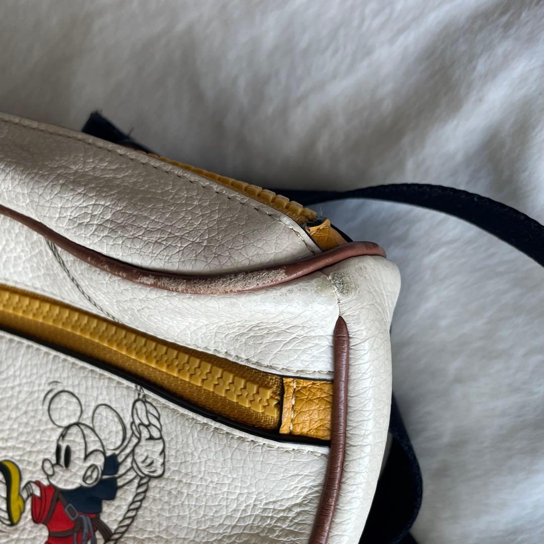 COACH ディズニー ミッキーマウス ボディバッグ ウエストバッグ