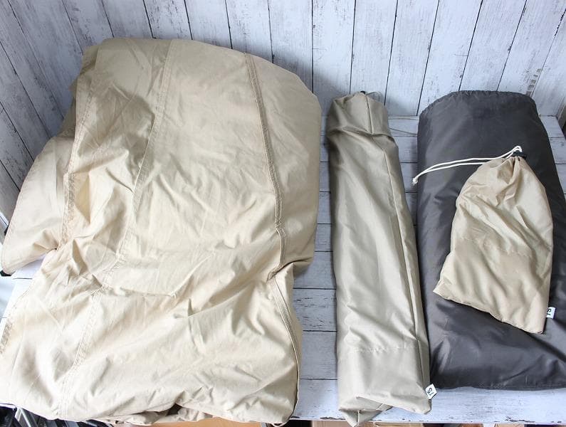 サバティカル モーニンググローリー TC ライトベージュ インナーテント付き