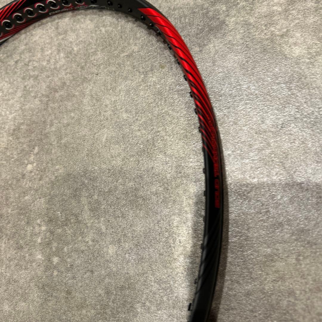 D FORCE V-TOUR新品 1U ソフトテニスラケット ブラック/レッド