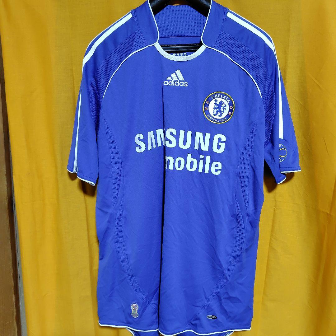 CHELSEA FC adidas サッカーユニフォーム　上下セット　Oサイズ