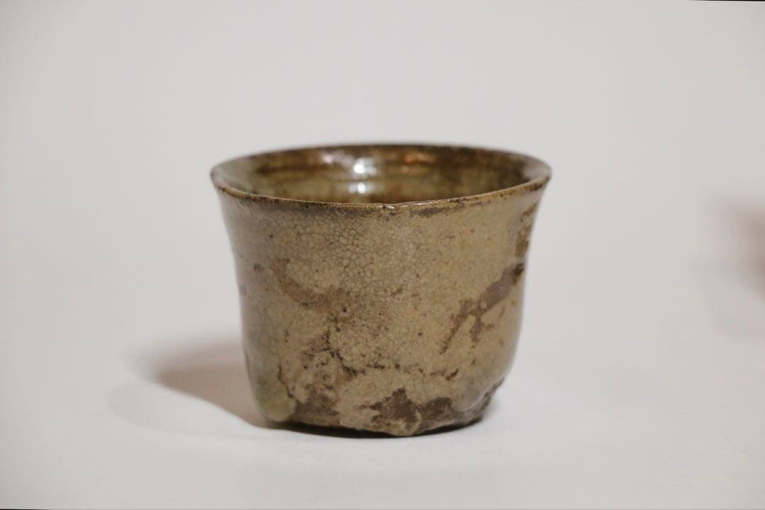 古唐津　ぐい呑み　桃山時代