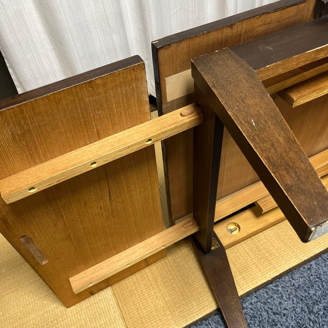 ギミック　可動部良好　ローテーブル　ダイニングテーブル