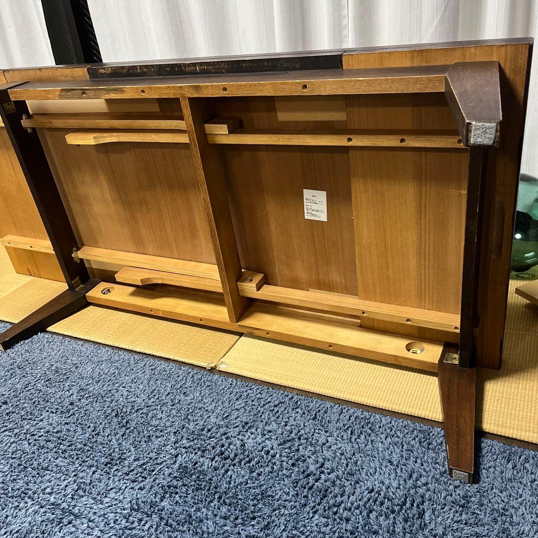 ギミック　可動部良好　ローテーブル　ダイニングテーブル