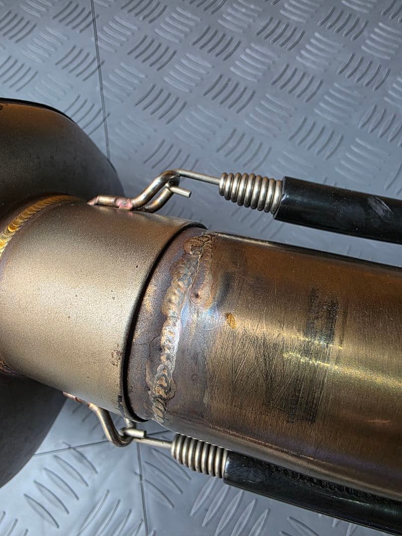 中古　YZF R25/R3 用アクラボレーシングラインマフラーサイレンサー2個付