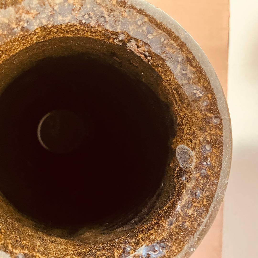 (希少) 壺屋焼　小橋川仁王　花瓶　鶏　沖縄　民藝　柳宗悦　やちむん