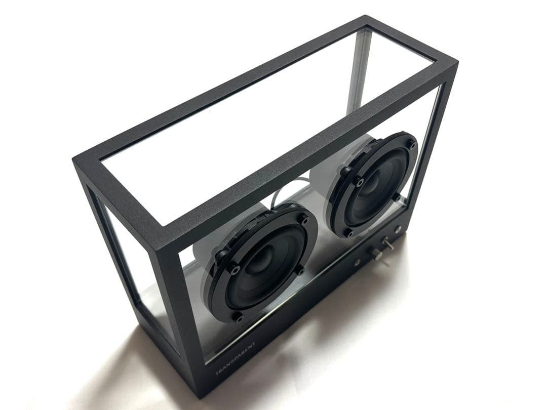 【美品】SMALL TRANSPARENTトランスペアレント スピーカー