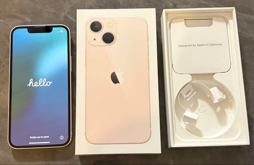 iPhone 13 mini 128GB pink simフリー