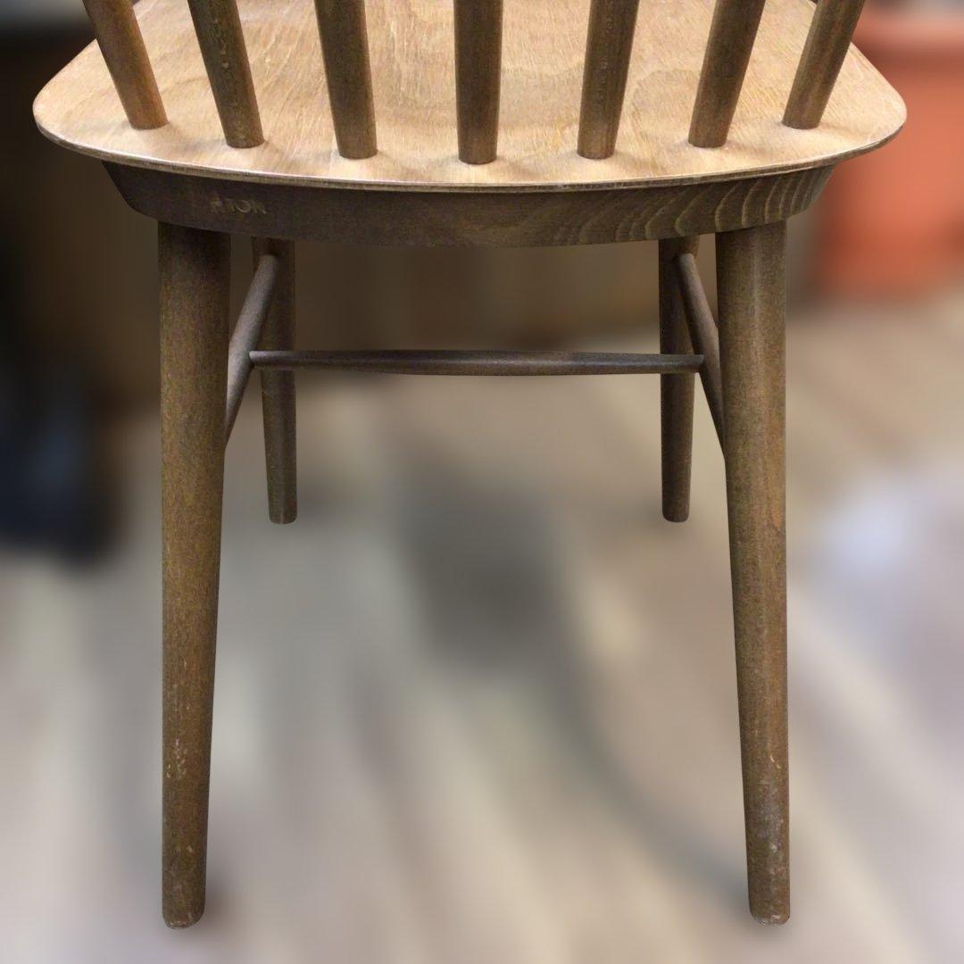 TON社 アイロニカチェア ウインザーチェア USED キズ有 北欧 引取歓迎