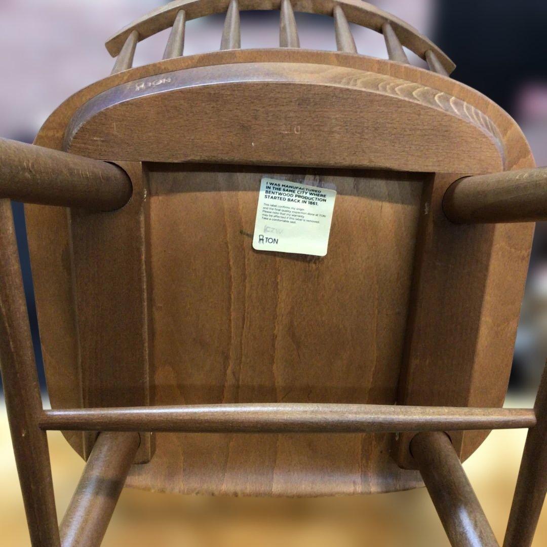 TON社 アイロニカチェア ウインザーチェア USED キズ有 北欧 引取歓迎