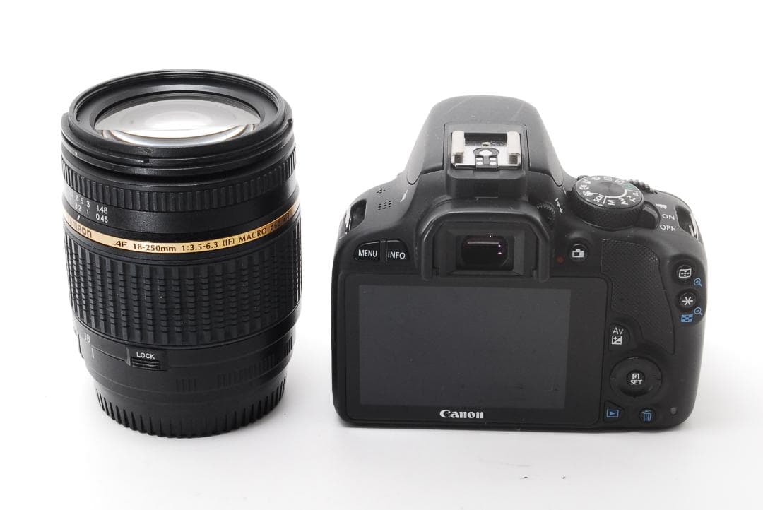 一眼レフ　Canon Kiss X7 軽量✨高倍率18-250mm付