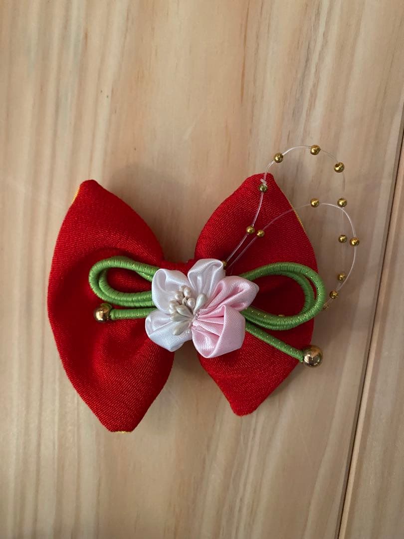 美品　七五三　3歳女の子用着物セット　花柄