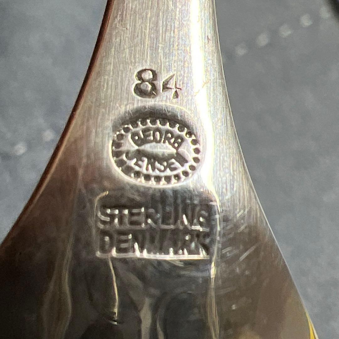 ジョージジェンセン　激レア　ブロッサムsterling925ティースプーン6本