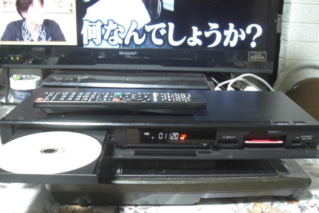 ★パナソニック★ブルーレイレコーダー DMR-BRW520　動作品
