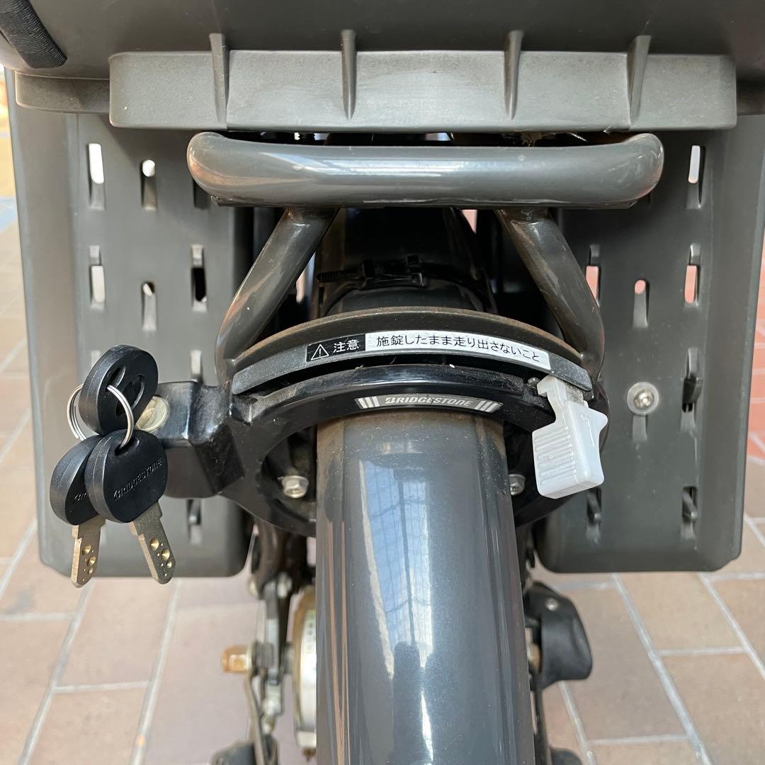 【一部地域の配達無料】 ブリヂストン ビッケ かなり美品 タイヤ9部山 鍵3本