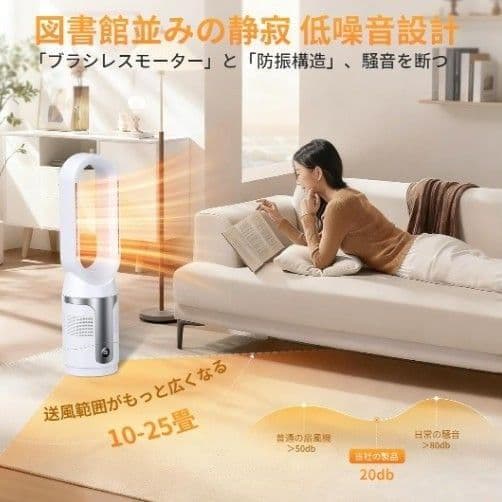 [新品・未使用 ]四季対応 最新 省エネセラミックファンヒーター