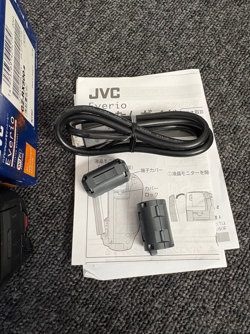 JVC Everio エブリオ GZ-RX500-B 防水ビデオカメラ64GB