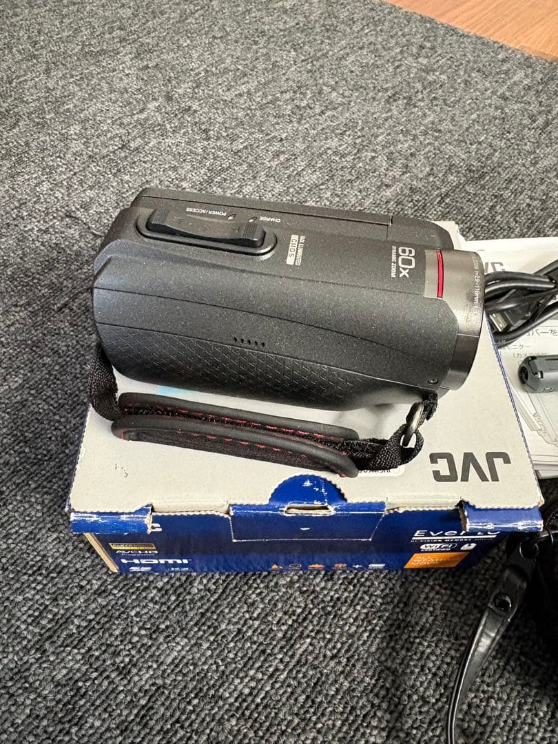 JVC Everio エブリオ GZ-RX500-B 防水ビデオカメラ64GB