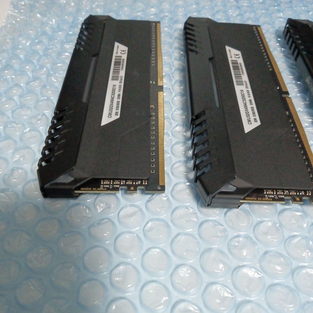 DDR4メモリ 32GB(8GB4枚組) Corsair [DDR4-3200]