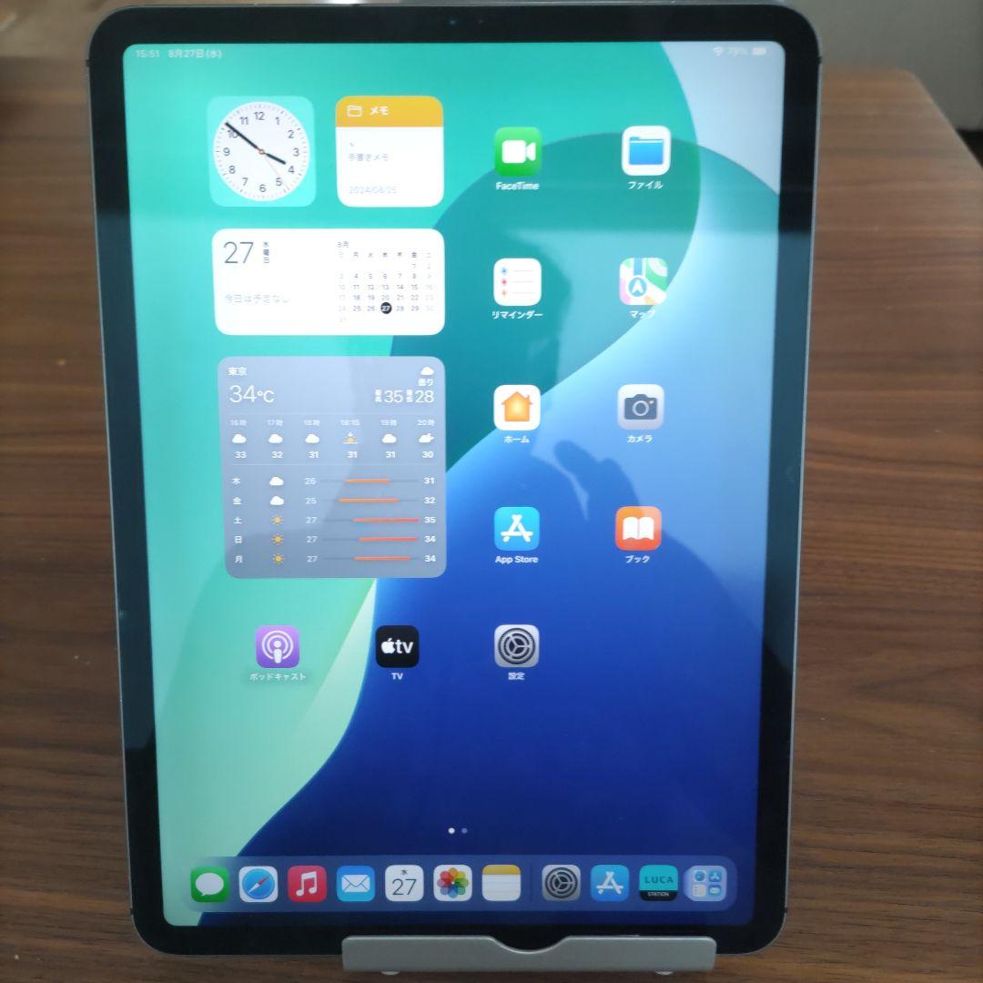 os最新18.6.2 iPad Pro 11インチ Cellular 64GB