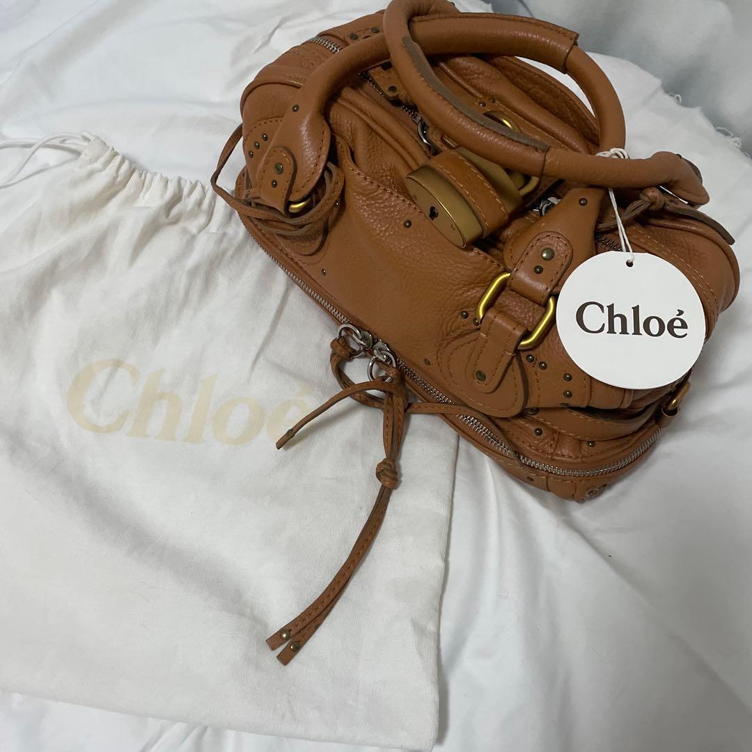 Chloe クロエ　パディントン　ミディアム　ブラウンカラー