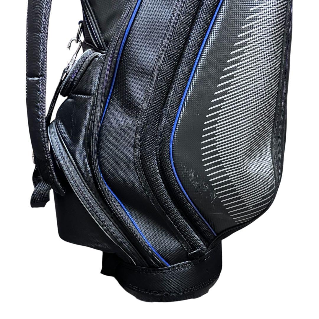 キャディバッグ MOTIVATION AND DECISION ブラック 9.5