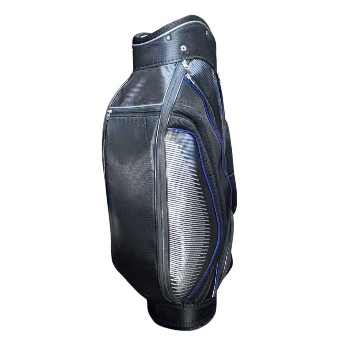 キャディバッグ MOTIVATION AND DECISION ブラック 9.5